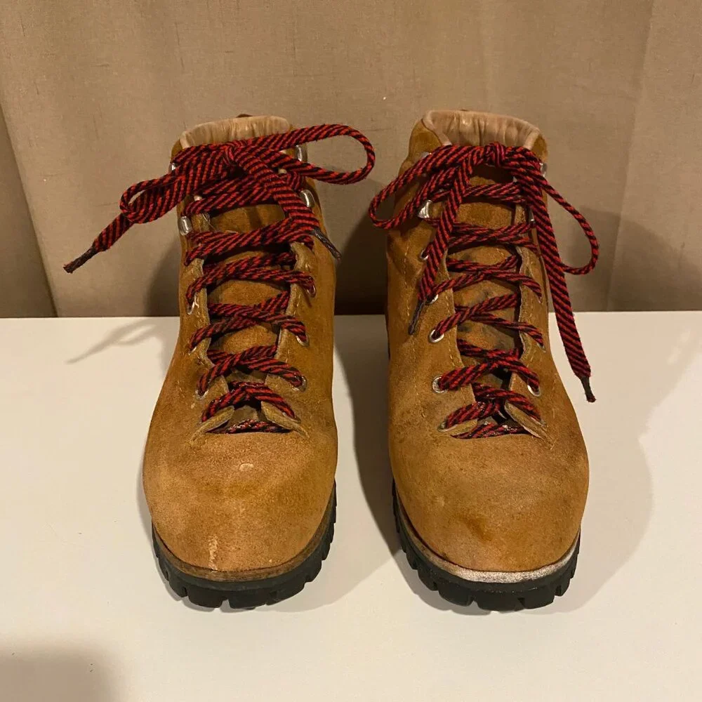Vintage Vasque Women's‎ Mountaineering Boots - Made in Italy, Size 8-8.5